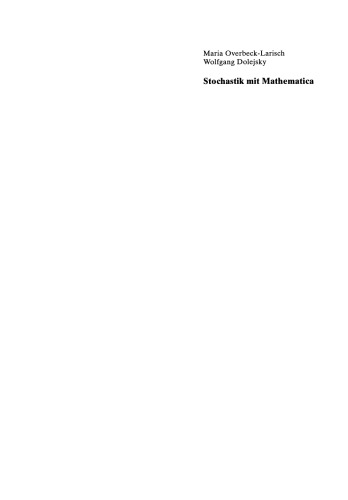 ﻿Stochastics with Mathematica: کتاب درسی و تمرین