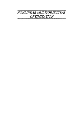 ﻿بهینه سازی چند هدفه غیرخطی