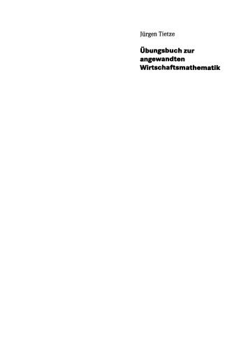 ﻿کتاب تمرین ریاضیات تجاری کاربردی: تمرینات ، امتحانات تستی و راه حل ها