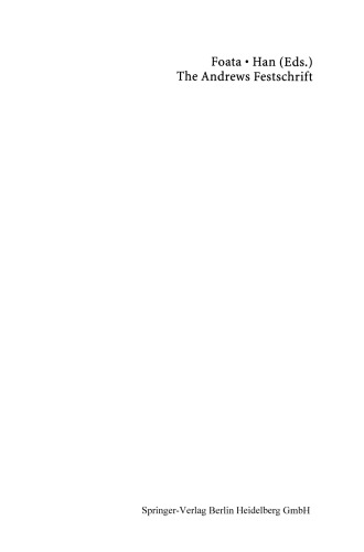 ﻿اندروز فستشریفت: هفده مقاله در مورد نظریه اعداد کلاسیک و ترکیبات