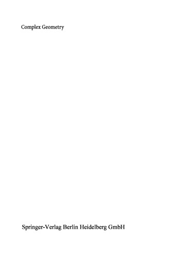 ﻿هندسه پیچیده: مجموعه مقالات تقدیم به هانس گرائرت