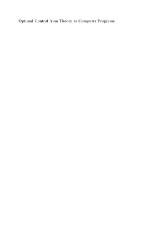 کنترل بهینه از نظر به برنامه های کامپیوتری