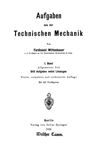 ﻿وظایف مکانیک فنی: I. جلد کلی قسمت 843 وظایف همراه با راه حل