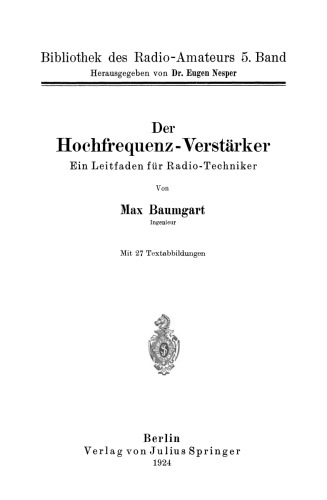 ﻿تقویت کننده فرکانس بالا: راهنمای تکنسین رادیویی
