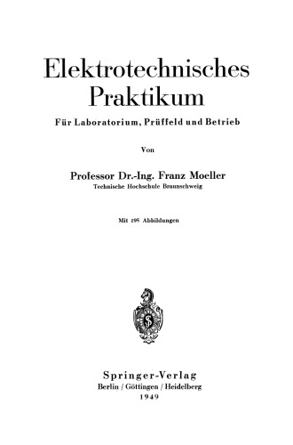 ﻿کارآموزی الکتروتکنیک: برای آزمایشگاه، میدان آزمایش و شرکت