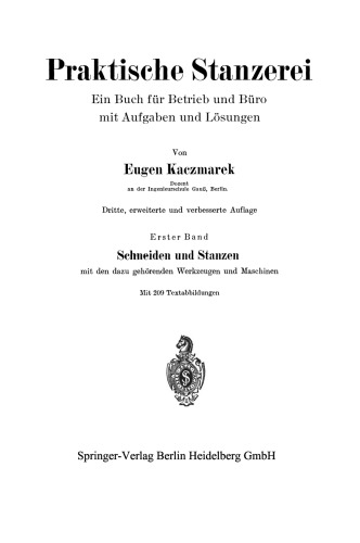 ﻿برش و پانچ: با ابزار و ماشین آلات مرتبط
