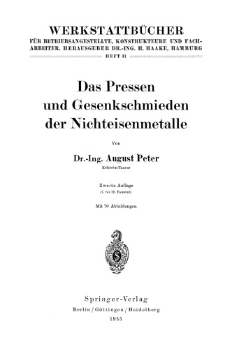 ﻿پرس و چرخاندن فلزات غیر آهنی