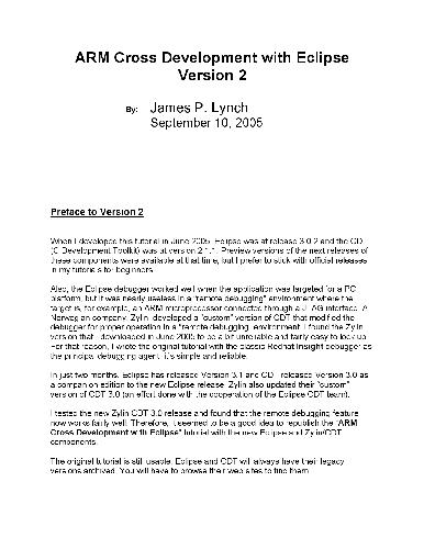 ﻿توسعه متقابل ARM با Eclipse نسخه 2
