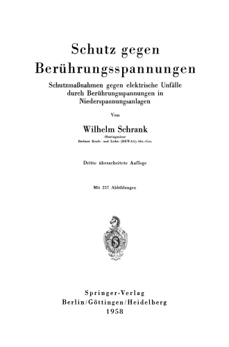 ﻿حفاظت در برابر ولتاژ تماس: اقدامات حفاظتی در برابر حوادث الکتریکی ناشی از ولتاژ تماس در سیستم های ولتاژ پایین