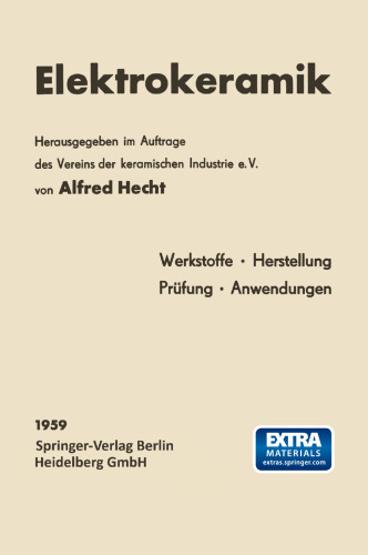 ﻿الکترو سرامیک: مواد · ساخت · آزمایش · کاربردها