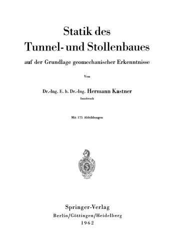 ﻿استاتیک ساخت تونل و تونل بر اساس یافته های ژئومکانیکی