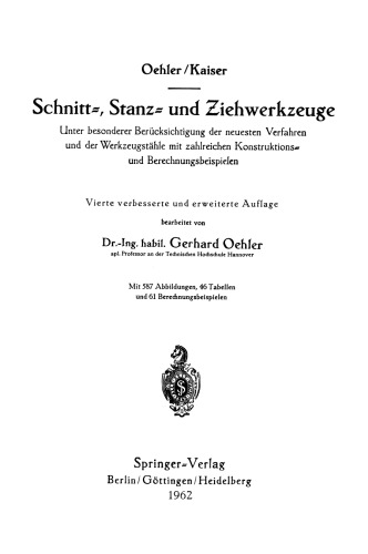 ﻿ابزار برش، مهر زنی و نقشه کشی: با اشاره ویژه به آخرین فرآیندها و فولادهای ابزار با نمونه های طراحی و محاسبات متعدد