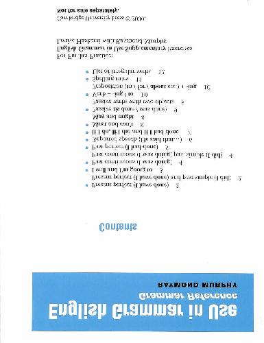 ﻿گرامر انگلیسی در حال استفاده مرجع گرامر