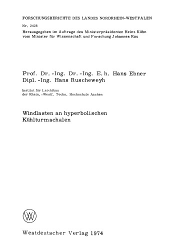 ﻿باد روی پوسته های برج خنک کننده هذلولی می بارد