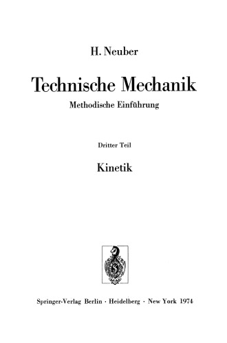 ﻿مکانیک مهندسی: مقدمه روشی بخش سوم سینتیک