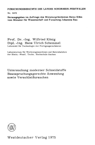 بررسی مواد برش مدرن کاربرد مطابق با استرس و همچنین دلایل سایش