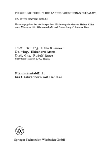 پایداری شعله در مشعل گاز با دمنده