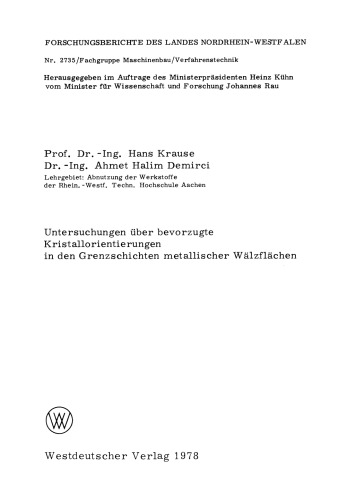 بررسی جهت های کریستال مورد نظر در لایه های مرزی سطوح نورد فلزی