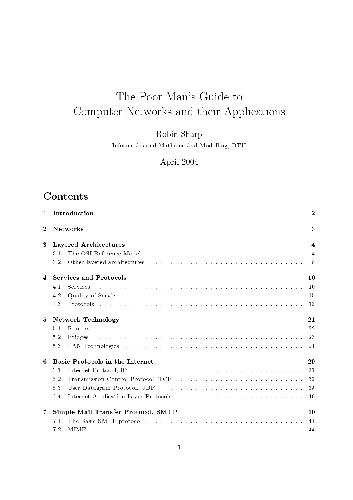 ﻿راهنمای مرد فقیر برای شبکه های کامپیوتری و کاربردهای آنها