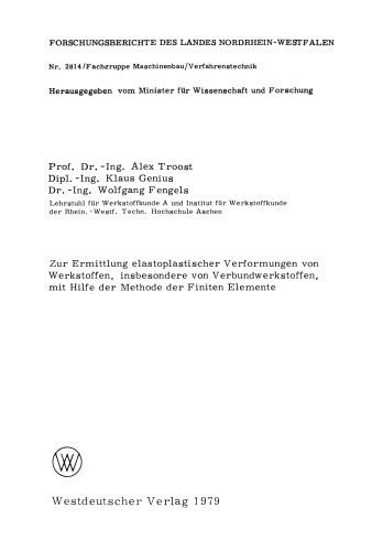 ﻿برای تعیین تغییر شکل های الاستوپلاستیک مواد به ویژه مواد کامپوزیت با استفاده از روش اجزای محدود