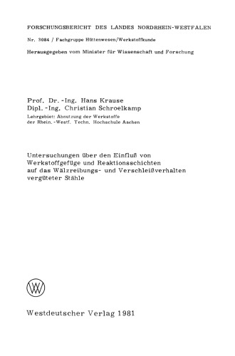 ﻿بررسی تاثیر ساختار مواد و لایه‌های واکنش بر اصطکاک نورد و رفتار سایش فولادهای مقاوم