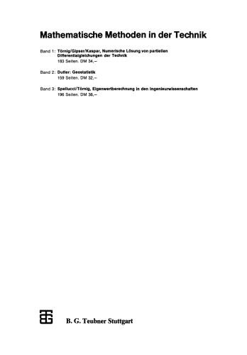 ﻿محاسبه ارزش ویژه در مهندسی: با مقدمه ای بر اعداد سیستم های معادلات خطی