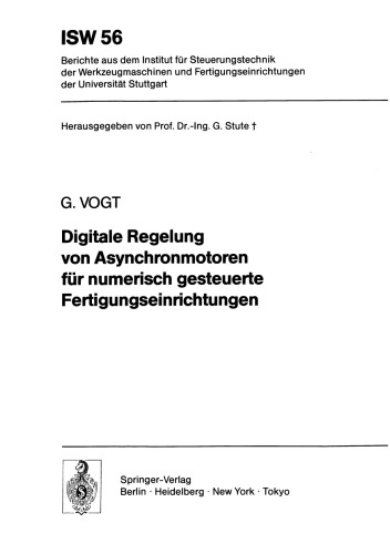 ﻿کنترل دیجیتال موتورهای ناهمزمان برای تاسیسات تولید با کنترل عددی