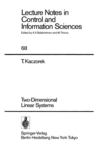 ﻿سیستم های خطی دو بعدی