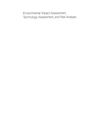 ارزیابی تاثیرات محیطی، ارزیابی فناوری و تحلیل ریسک: مقالات علوم روانشناختی و تصمیم گیری