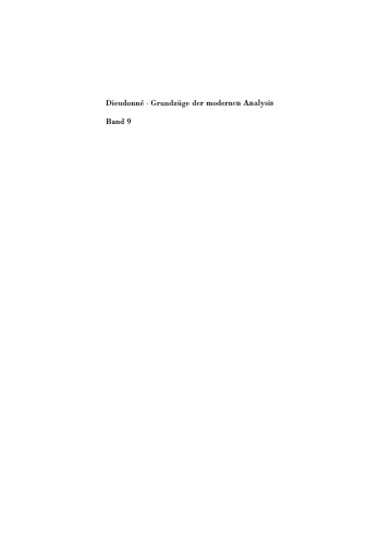 اصول تحلیل مدرن: دوره 9