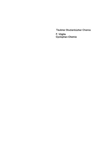 ﻿شیمی سیکلوفان: سنتزها ، ساختارها ، واکنشها. مقدمه و بررسی اجمالی
