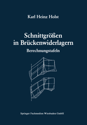 ﻿نیروهای داخلی در تکیه گاه پل با در نظر گرفتن تغییر شکل برشی در اجزای دیوار: جداول محاسبه
