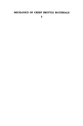 ﻿مکانیک مواد شکننده خزشی ۲