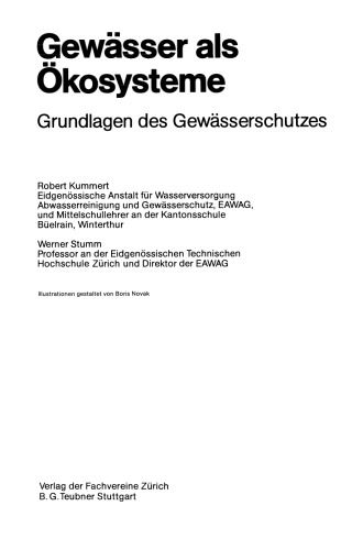 ﻿بدنه های آبی به عنوان اکوسیستم: مبانی حفاظت از آب