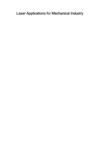 برنامه های لیزر برای صنایع مکانیکی