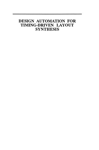 اتوماسیون طراحی برای Synthesis layout-driven timing