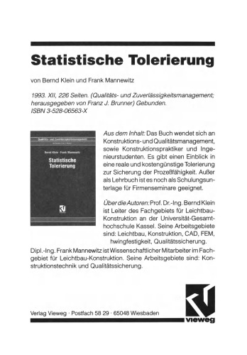 ﻿روش های تجربی در مهندسی کیفیت