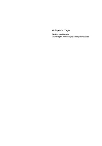 ﻿ساختار ماده: اصول، میکروسکوپ و طیف‌سنجی