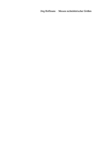 اندازه گیری مقادیر غیر الکتریکی: اصول اولیه تمرین