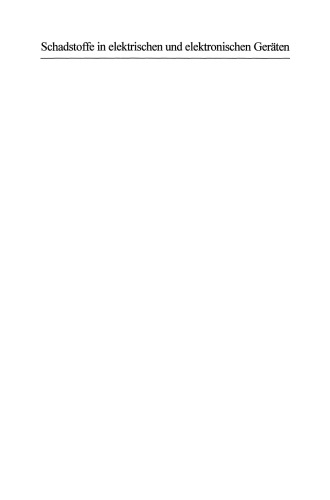 ﻿آلاینده ها در تجهیزات الکتریکی و الکترونیکی: منابع انتشار ، سم شناسی ، دفع و بازیابی