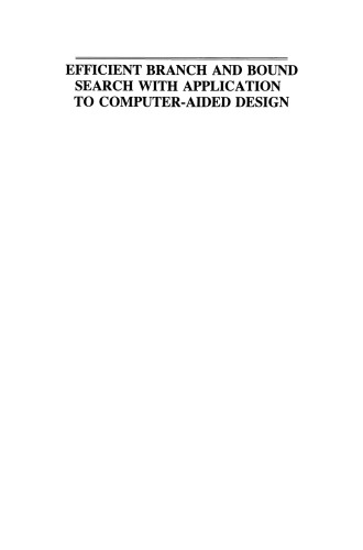 ﻿جستجوی کارآمد شاخه و کران با استفاده از طراحی به کمک کامپیوتر