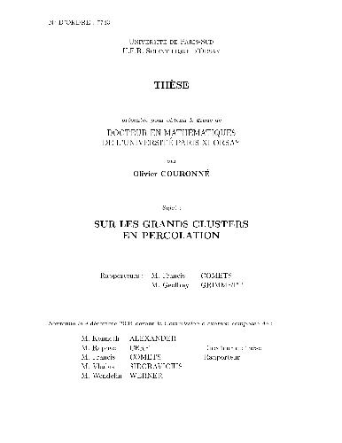 روی خوشه های بزرگ نفوذ