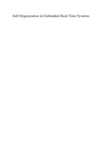 ﻿خود سازمان دهی در سیستم های زمان واقعی جاسازی شده