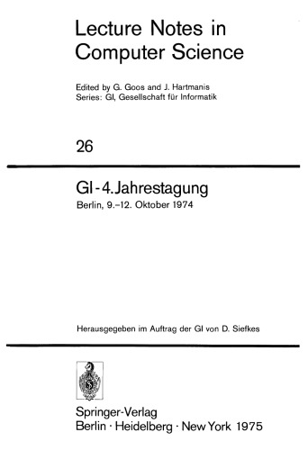 ﻿Gl چهارمین نشست سالانه: برلین، 9.-12. اکتبر 1974