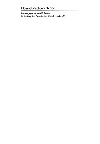 ﻿GI - هجدهمین کنفرانس سالانه: سیستم های IT شبکه ای و پیچیده هامبورگ 17.-19. اکتبر 1988 مجموعه مقالات