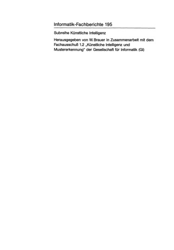 ﻿زبانشناسی محاسباتی و مبانی نظری آن: سمپوزیوم، زاربروکن، 9.-11. مارس 1988 مجموعه مقالات
