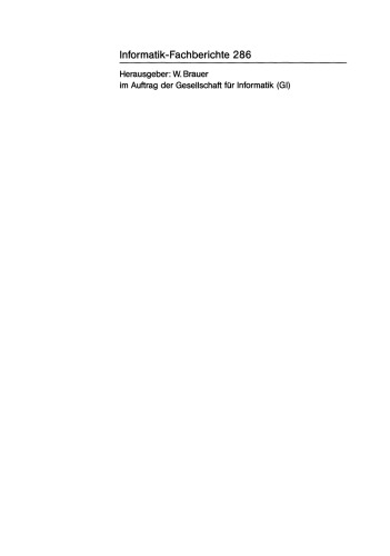 ﻿اندازه‌گیری، مدل‌سازی و ارزیابی سیستم‌های محاسباتی: ششمین کنفرانس GI/ITG، Neubiberg، 18.-20. سپتامبر 1991