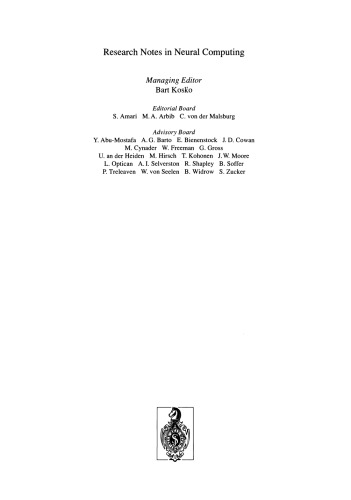 ﻿علوم اعصاب: از شبکه های عصبی تا هوش مصنوعی: مجموعه مقالات سمینار ایالات متحده-مکزیک که در شهر Xalapa در ایالت وراکروز در 9 تا 11 دسامبر 1991 برگزار شد.