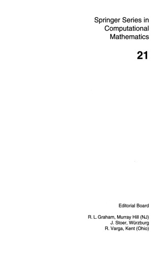 ﻿جعبه ابزار عددی برای محاسبات تأیید شده I: نظریه مسائل اساسی عددی ، الگوریتم ها و برنامه های Pascal-XSC