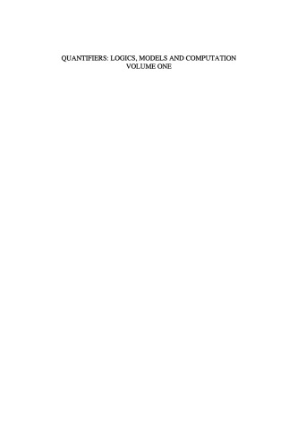 ﻿کمیت ها: منطق ها، مدل ها و محاسبات: جلد اول: بررسی ها